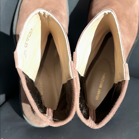Stuart Weitzman Sadie Ankle Suede Boots - Picture 7 of 7